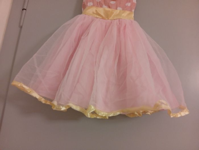 Robe rose à pois 3/4ans - photo numéro 3