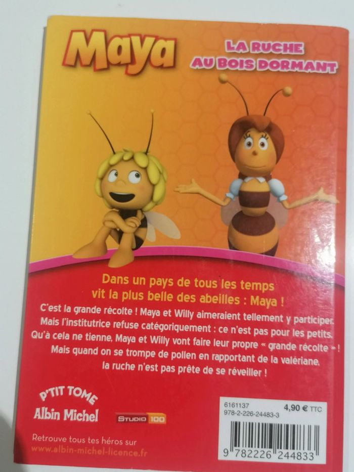 Livre Maya l abeille la ruche au bois dormant 🐝 - photo numéro 2
