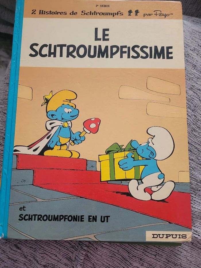 BD "Le schtroumpfissime"