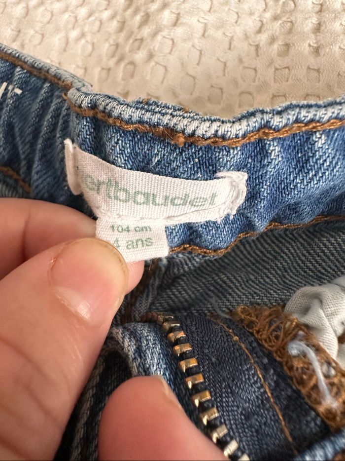 Jeans Vertabaudet fille Taille 4 ans - photo numéro 3