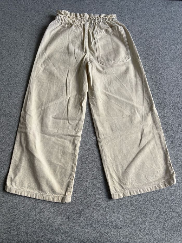 2 pantalons Zara bleu et jaune - photo numéro 5