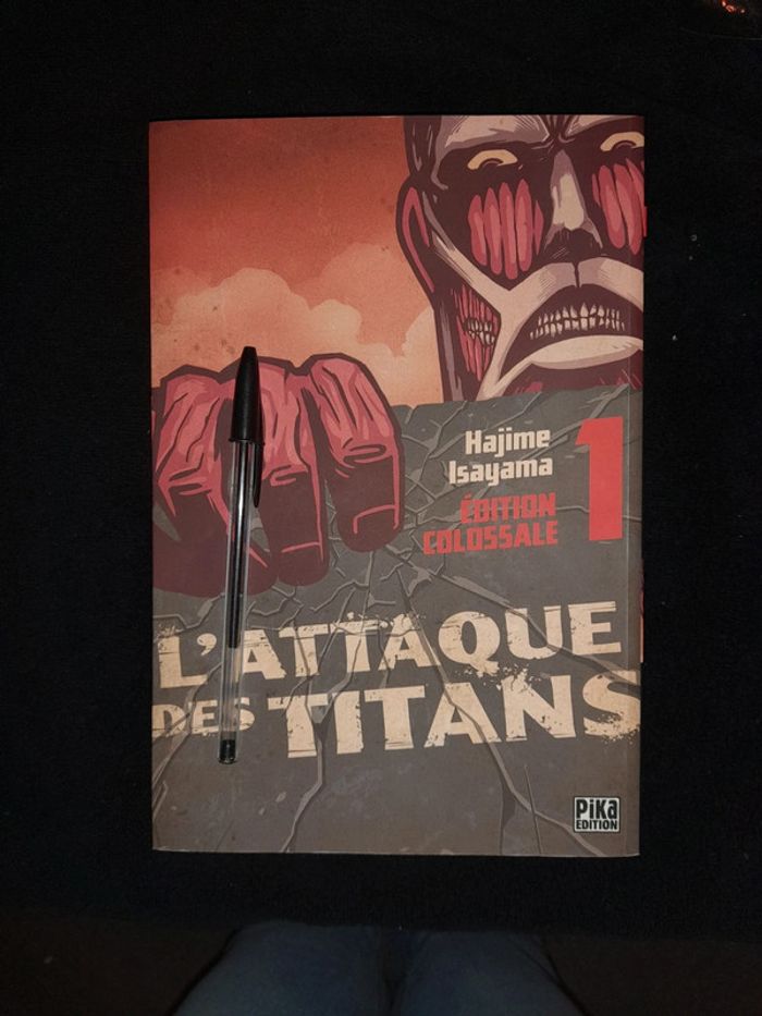 Attaque des titans ed. Colossale T.1