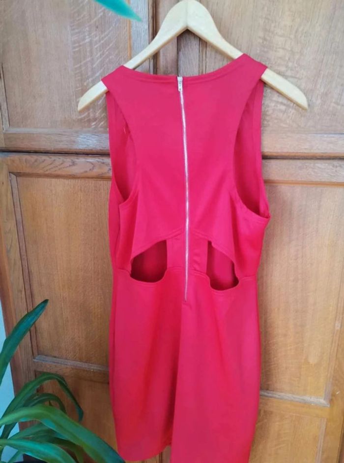 Robe hiver dos nu rouge neuve i. Code Y2k - photo numéro 3