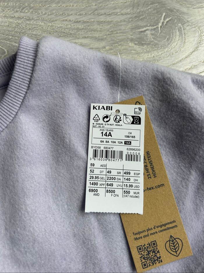 Pyjama polaire 14 ans neuf - photo numéro 7