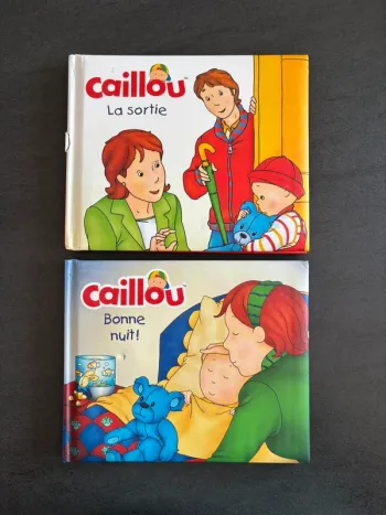 Lot de 2 livres - Caillou