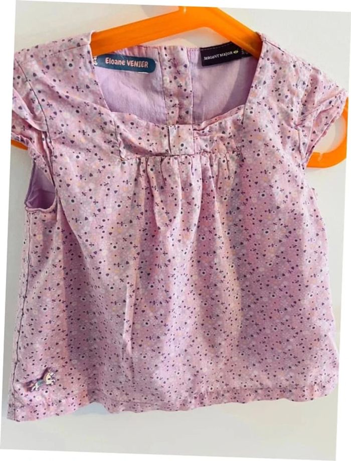 Très jolie blouse légère 3 ans sergent major