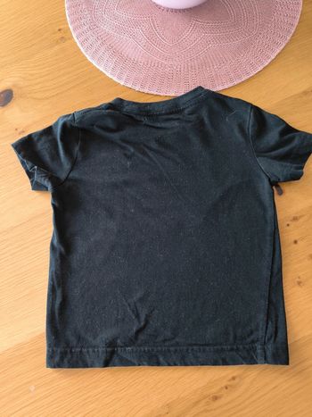 T-shirt mc noir la halle taille 3 ans