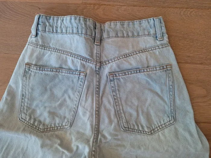 Pantalon jean bleu clair H&M M 38 femme - photo numéro 5