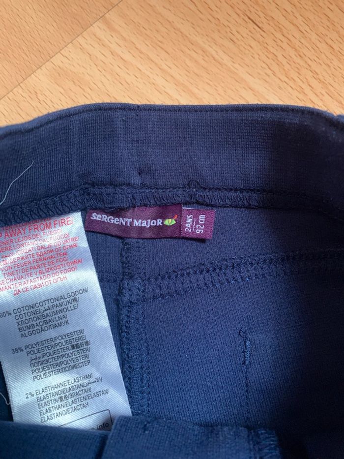 Pantalon bleu marine Sergent Major 2 ans - photo numéro 3
