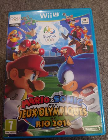 Mario et Sonic aux jeux olympiques de Rio Wii u