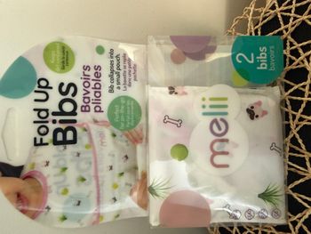 Bavoir pliable Melii