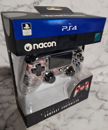 Manette PS4 filaire rétroéclairé Nacon 
