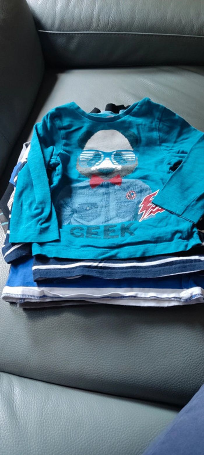Lot 3 10 tee shirt 2 ans garçon - photo numéro 10