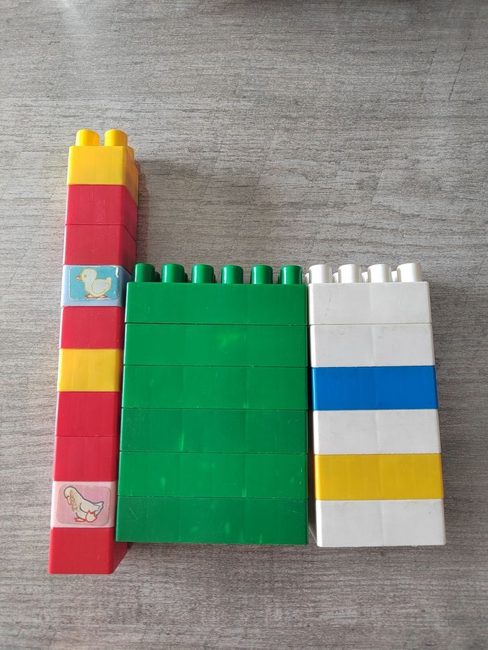 Gros lot maxi abrick meli mélo 18 mois - brique de construction premier age - photo numéro 7