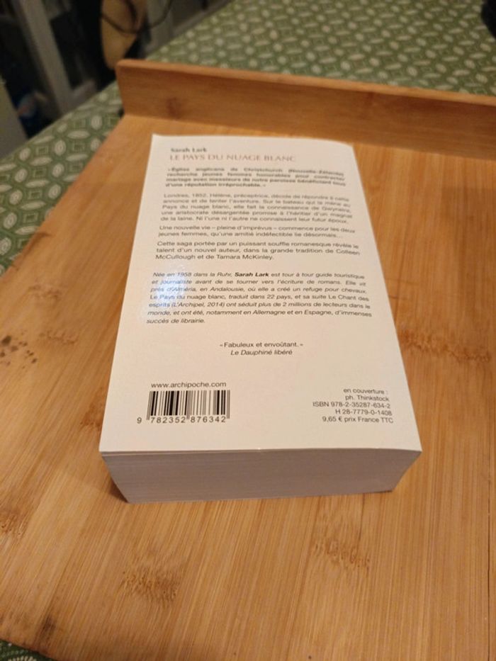 Livres Sarah Lark roman comme neuf - photo numéro 7