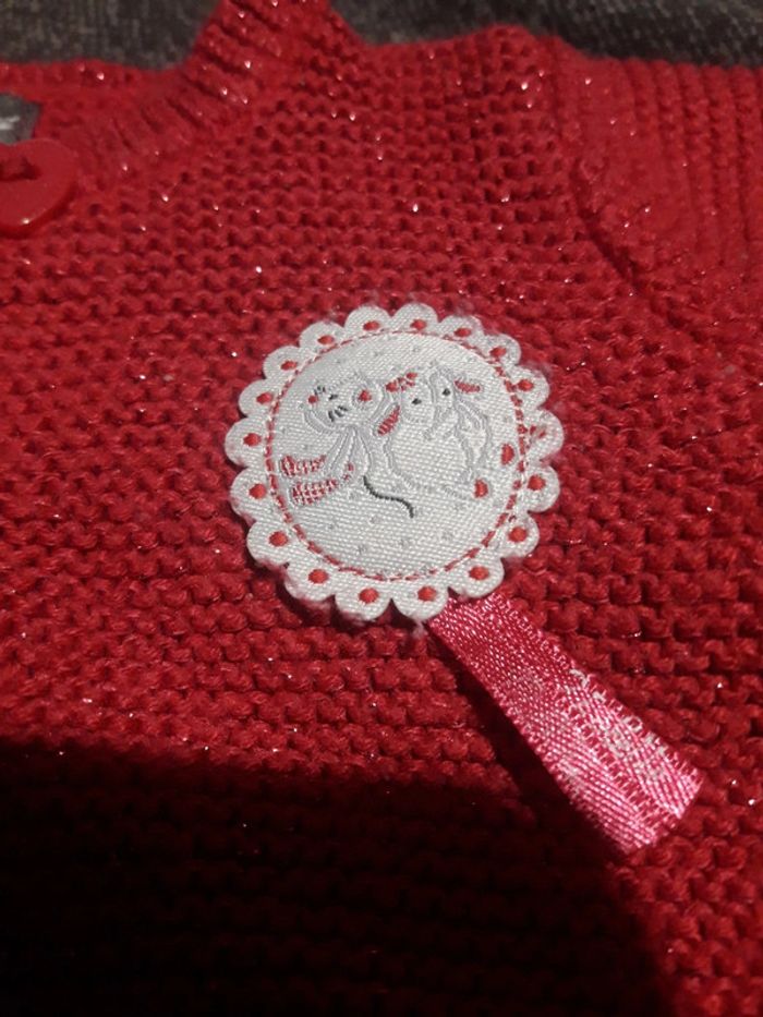 Gilet naissance fille sergent major - photo numéro 2