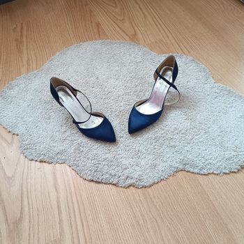 Escarpins femme bleu