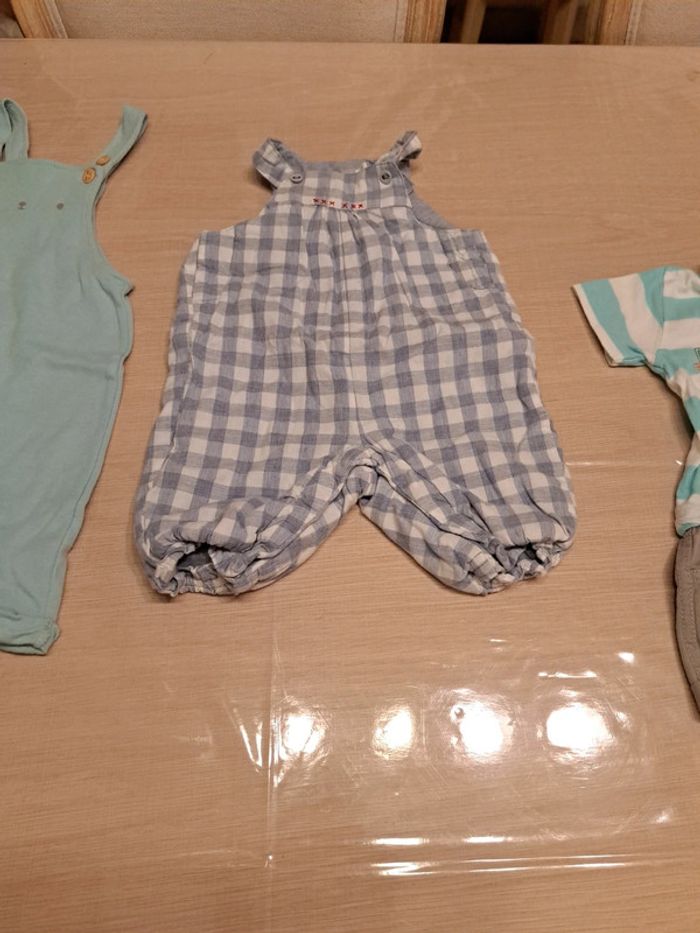 Lot de 7 salopettes garçon 3 mois - photo numéro 4