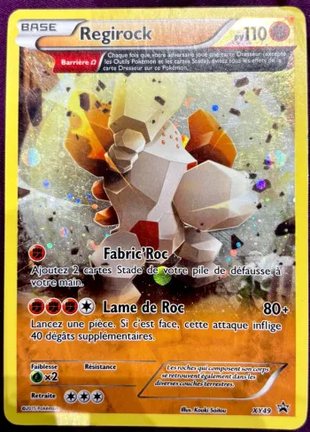 Nintendo Pokémon JCC Regirock Promo Carte (XY49)