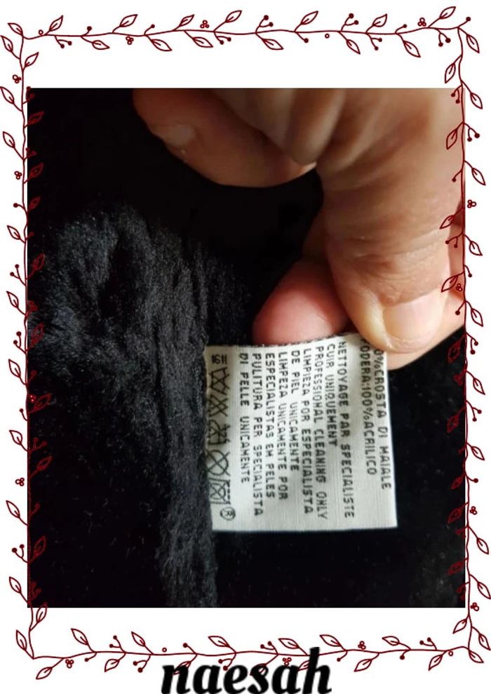 Manteau en Cuir Vintage - photo numéro 9