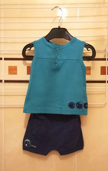 Ensemble/Pyjama Taille 12 mois - Dpam