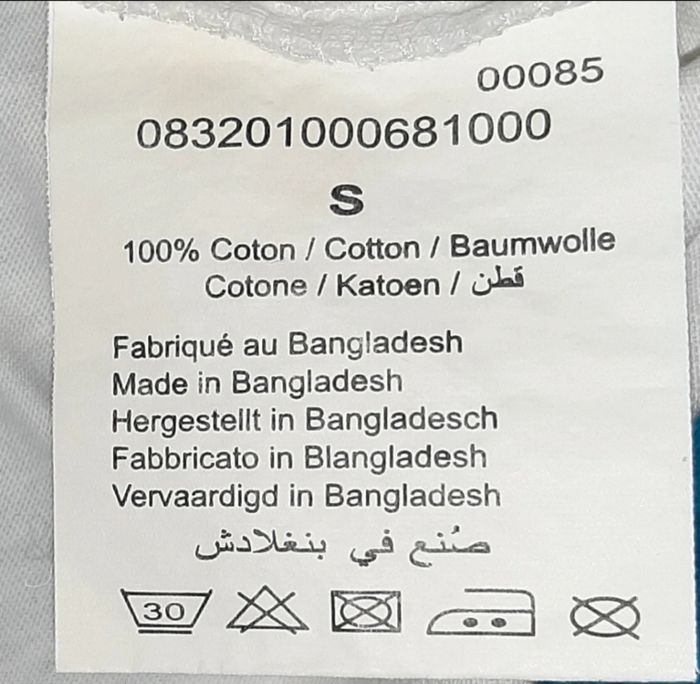 T-shirt blanc Creeks - Slim Fit - Taille S - Comme neuf
- photo numéro 7