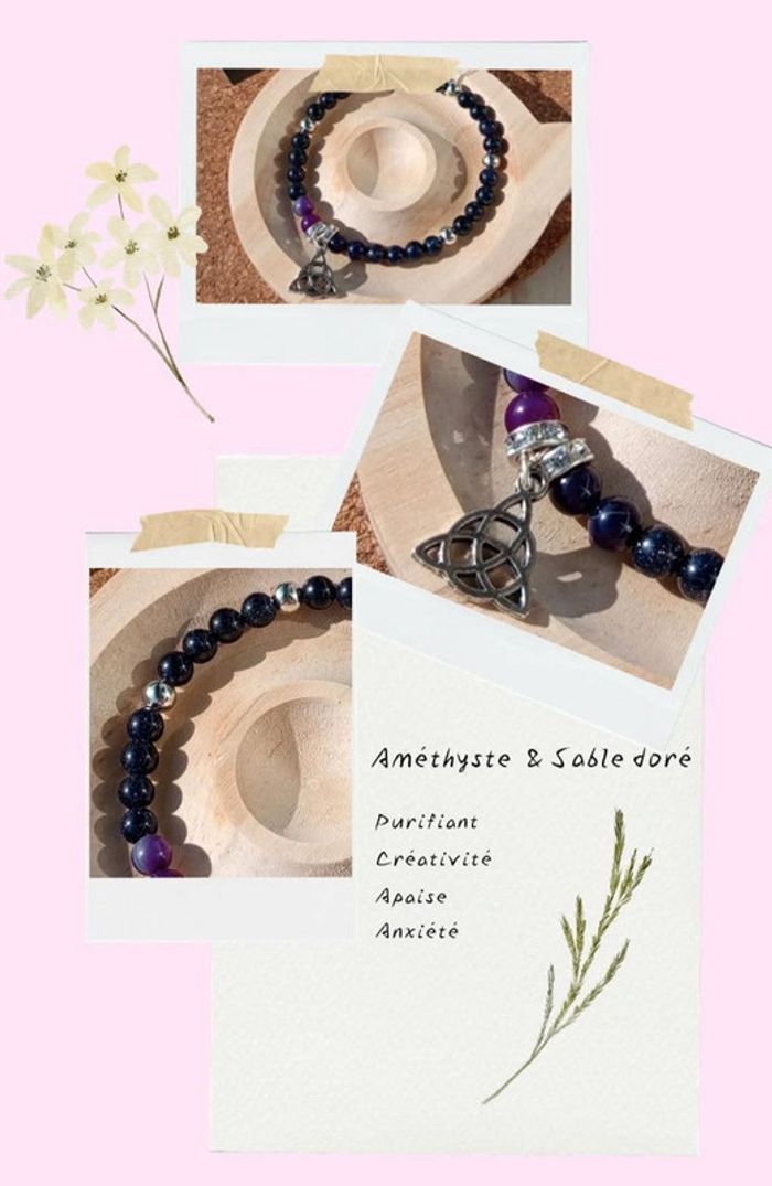 Bracelet Lithothérapie - photo numéro 13