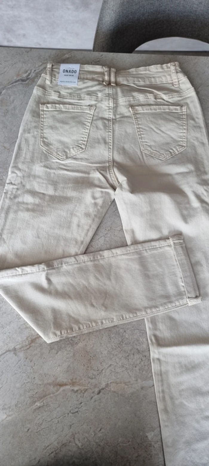 Jean Skinny beige Onado - photo numéro 2