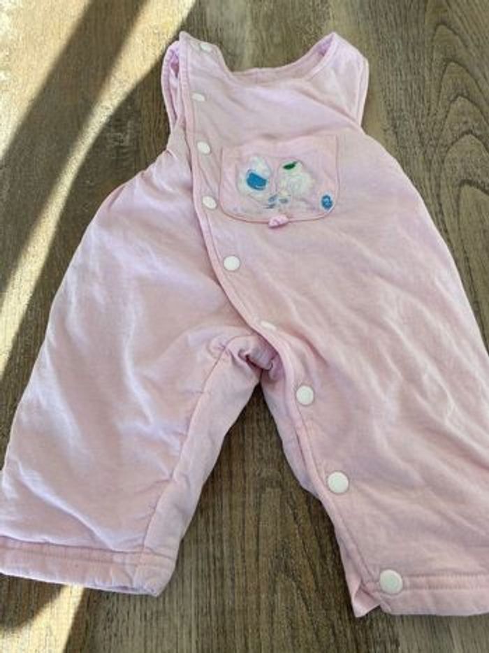 Combinaison hiver salopette Maternité puériculture bébé fille 1 mois