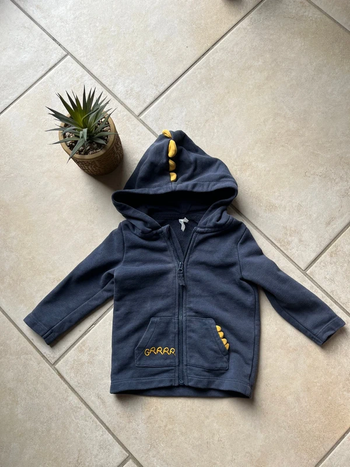 Gilet zippé garçon taille 12 mois