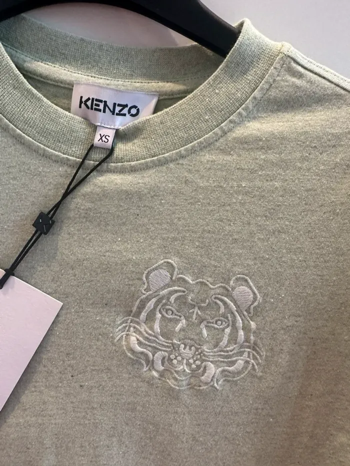 T-shirt vert Kenzo - photo numéro 3