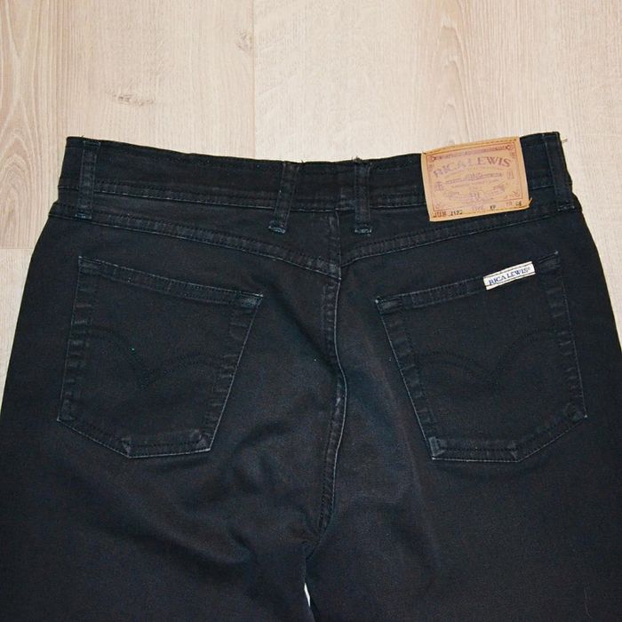 Rica Lewis Princess Wide Regular Jeans Droit Noir Exclusive Vintage Femme (Taille 44) - photo numéro 9