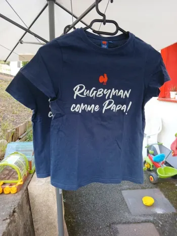 Lot rugbyman comme papa ! Jumeaux