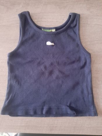 T-shirt sans manche DPAM garçon 18 mois