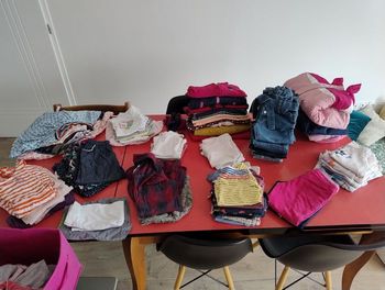 Lot vêtements fille 5/6 ans - 75 pièces