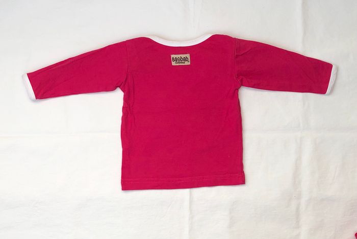 Lot de 2 t-shirts Baobab compagnie et Plus Collection 6 mois - photo numéro 4