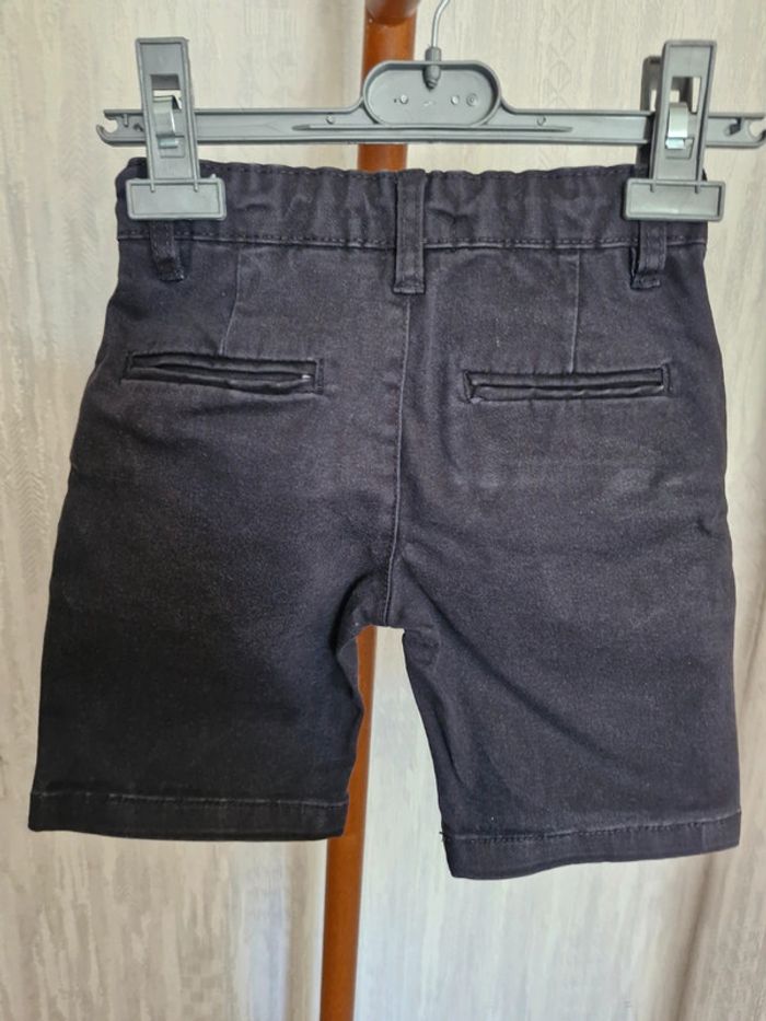 Short garçon 3 ans influx noir coton élasthanne - photo numéro 7