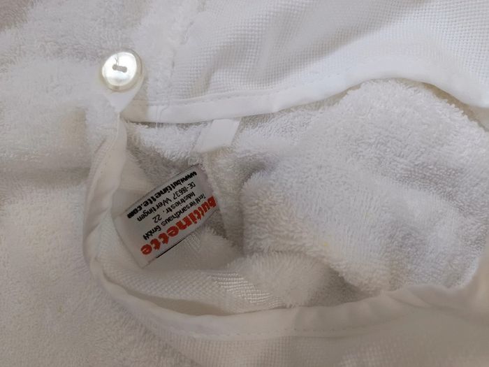 Poncho de bain a broder - photo numéro 2