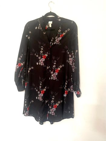 Femme 👩 Tunique/chemise longue a fleurs h&m taille 34