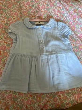 Magnifique blouse gaze de coton Cyrillus 4 ans
