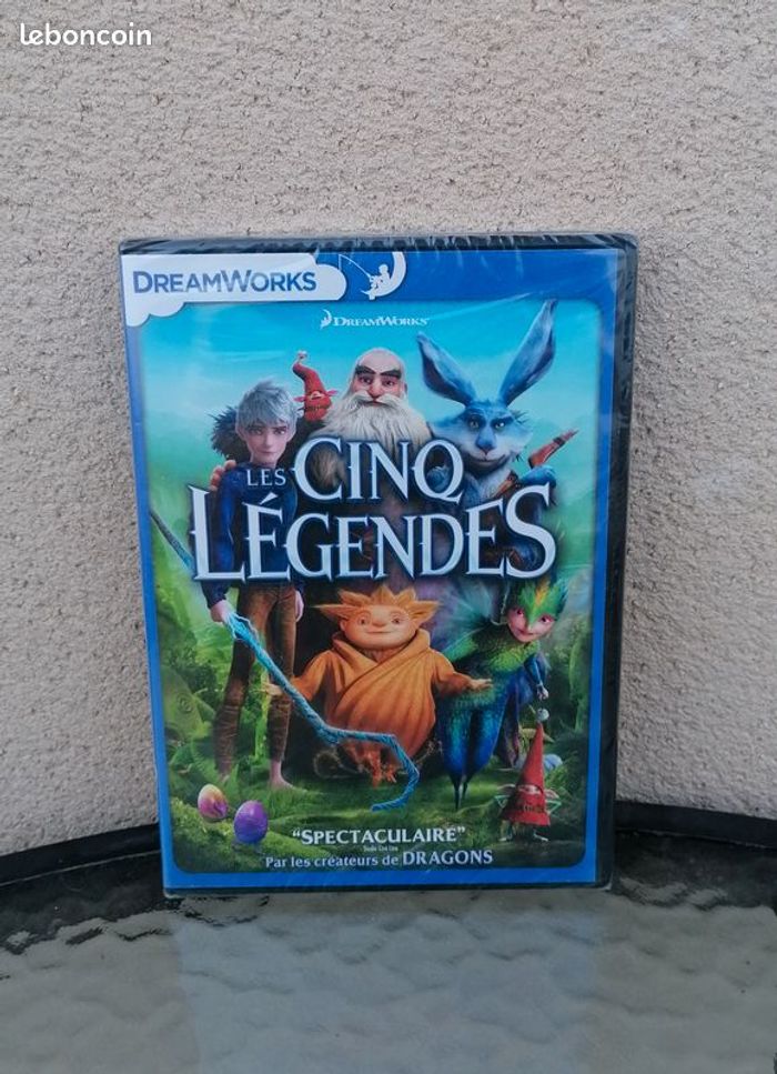 Dvd Les cinq légendes - DreamWorks (neuf sous blister)