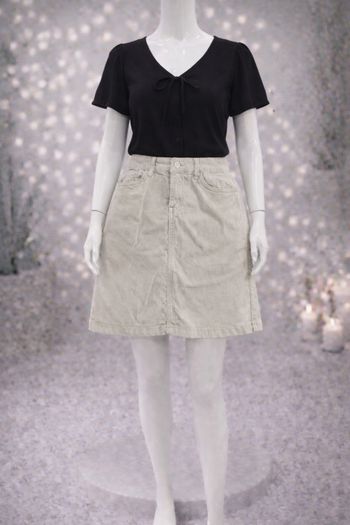 Jupe beige taille 38 covef