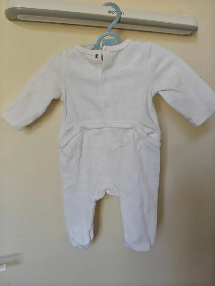 Pyjama velours 3 mois - photo numéro 4