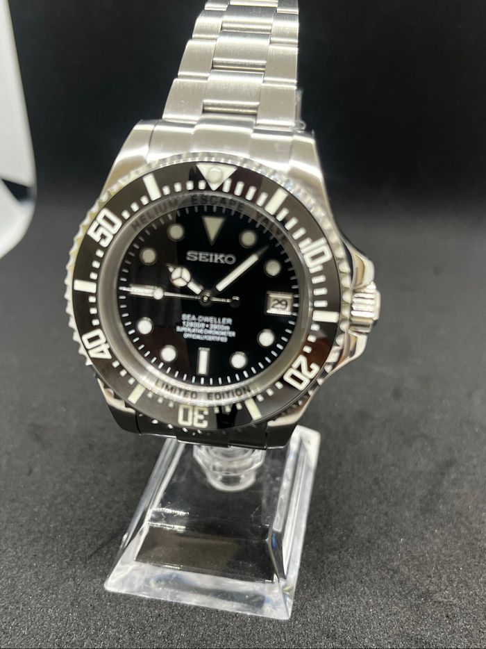 Montre custom 44mm automatique verre saphir - photo numéro 3