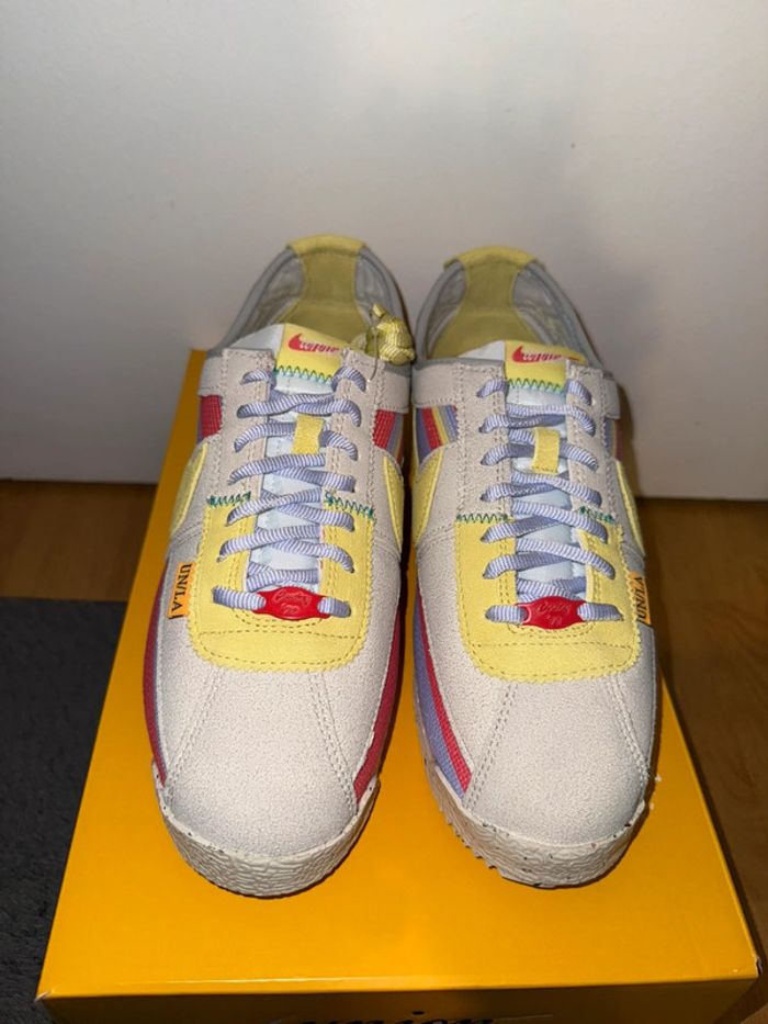 Nike Cortez Union SP Citron givré - photo numéro 12