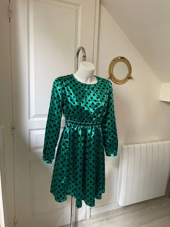 Robe à pois