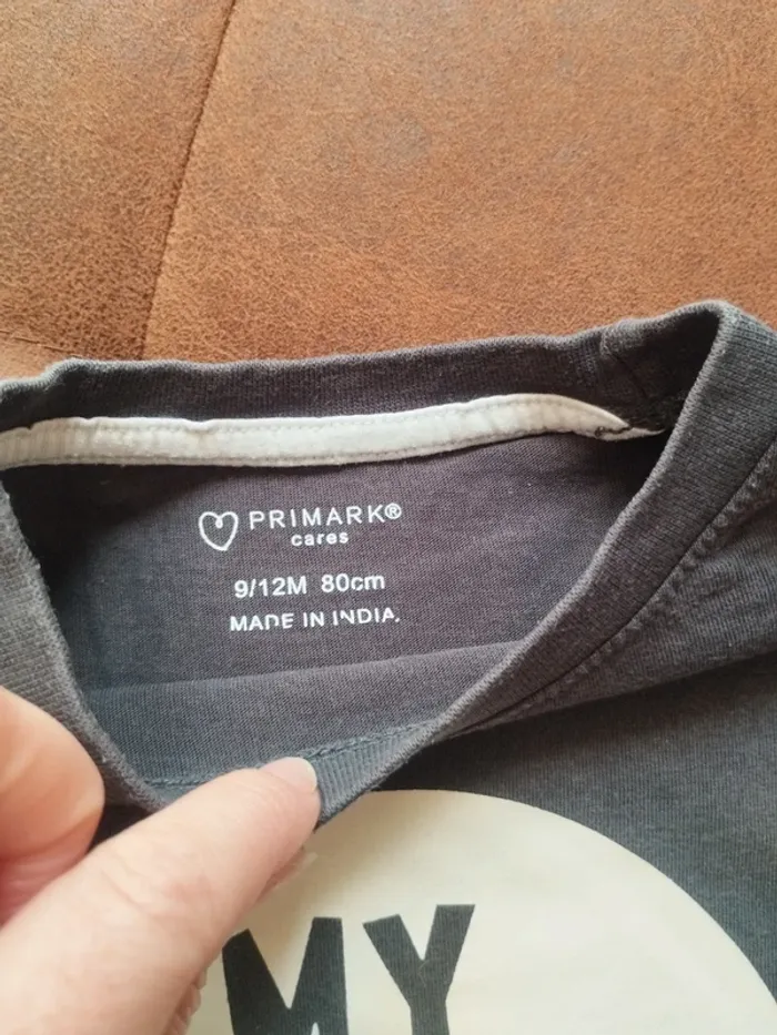 T-shirt à manches longues garçon 80 cm - photo numéro 3