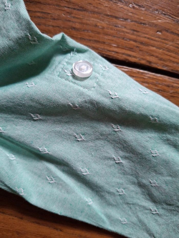 Chemise verte sergent major 6 mois neuve - photo numéro 5