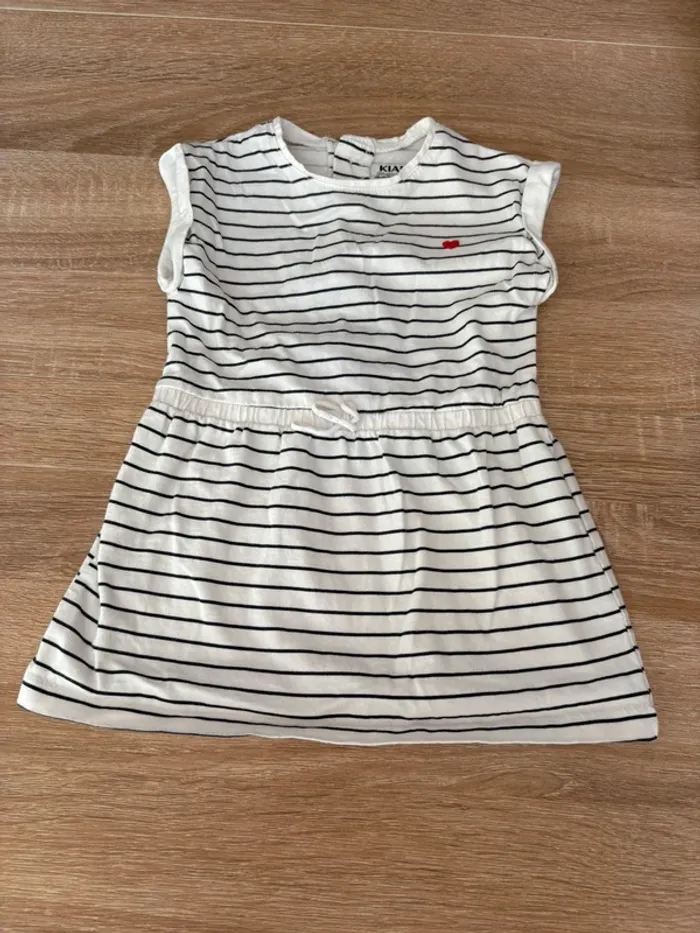 Robe rayée
