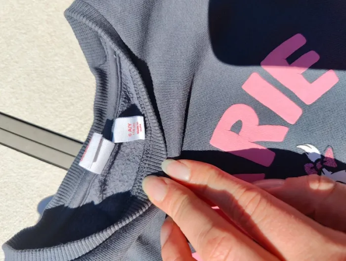 Sweat gris Marie 6 ans - photo numéro 4